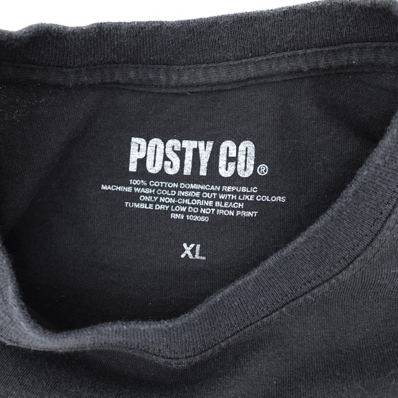 Post Malone Shirt Mens Extra Large Black 2018 Tour Posty Chemise Dragon Concert - Picture 3 of 10